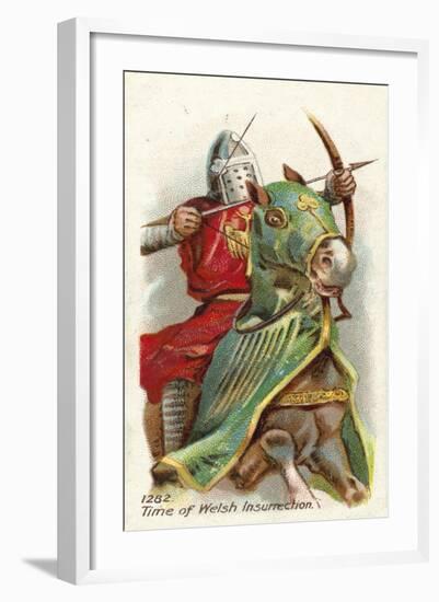 1282, Time of Welsh Insurrection-null-Framed Giclee Print