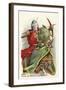 1282, Time of Welsh Insurrection-null-Framed Giclee Print