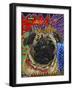 129 - Pug-MADdogART-Framed Giclee Print