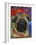 129 - Pug-MADdogART-Framed Giclee Print