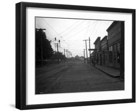 12th Avenue South in Georgetown, Seattle, WA, 1911-Asahel Curtis-Framed Giclee Print