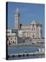 12th Century Cathedral of San Nicola Pellegrino Overlooking the Sea, Trani, Puglia, Italy-Terry Sheila-Stretched Canvas