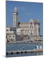 12th Century Cathedral of San Nicola Pellegrino Overlooking the Sea, Trani, Puglia, Italy-Terry Sheila-Mounted Photographic Print