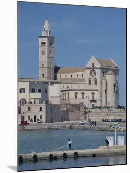 12th Century Cathedral of San Nicola Pellegrino Overlooking the Sea, Trani, Puglia, Italy-Terry Sheila-Mounted Photographic Print