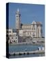 12th Century Cathedral of San Nicola Pellegrino Overlooking the Sea, Trani, Puglia, Italy-Terry Sheila-Stretched Canvas