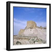 12th Century Crusader Castle in Biblical Land of Moab, Kerak, Jordan, Middle East-Christopher Rennie-Framed Photographic Print