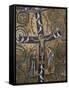 12th Century Fresco of Christ's Triumph on the Cross, San Clemente Basilica, Rome, Lazio-Godong-Framed Stretched Canvas