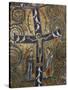 12th Century Fresco of Christ's Triumph on the Cross, San Clemente Basilica, Rome, Lazio-Godong-Stretched Canvas