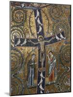 12th Century Fresco of Christ's Triumph on the Cross, San Clemente Basilica, Rome, Lazio-Godong-Mounted Photographic Print