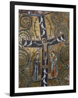 12th Century Fresco of Christ's Triumph on the Cross, San Clemente Basilica, Rome, Lazio-Godong-Framed Photographic Print