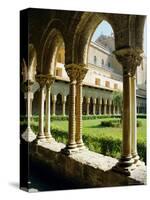 12th Century Norman Architecture, Cathedral Cloisters, Monreale, Sicily, Italy, Europe-Firecrest Pictures-Stretched Canvas