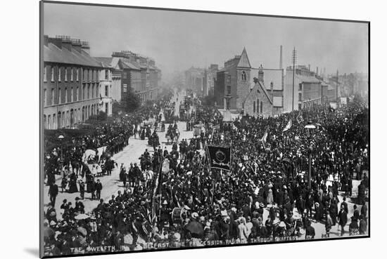 12th July, Belfast, Ireland, 1888-Robert John Welch-Mounted Giclee Print