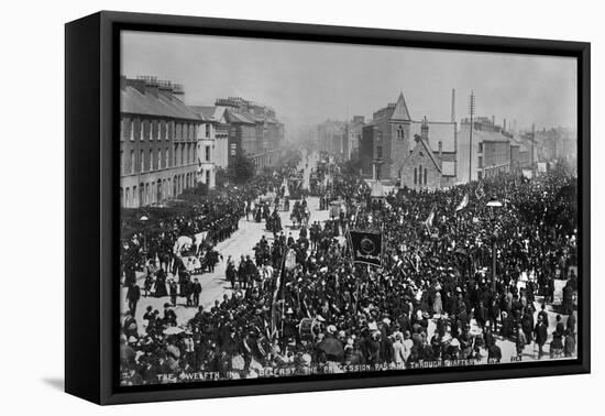 12th July, Belfast, Ireland, 1888-Robert John Welch-Framed Stretched Canvas