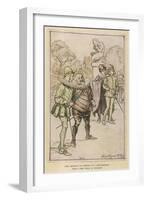 12th Night, Viola, Rackham-Arthur Rackham-Framed Art Print