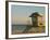 12th Street Lifeguard Station at Sunset, South Beach, Miami, Florida, USA-Nancy & Steve Ross-Framed Photographic Print