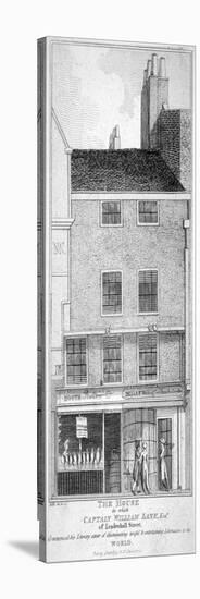 13 Aldgate, London, 1807-Mills Mills-Stretched Canvas