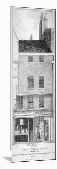 13 Aldgate, London, 1807-Mills Mills-Mounted Giclee Print