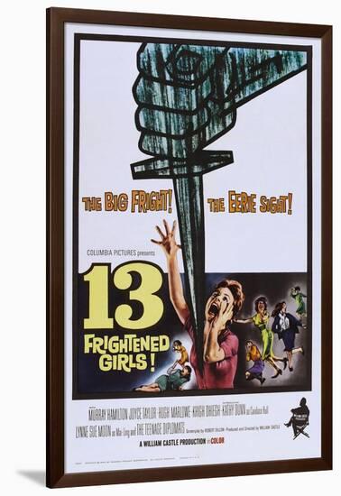 13 Frightened Girls!-null-Framed Art Print