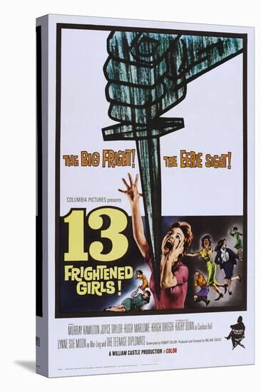 13 Frightened Girls!-null-Stretched Canvas