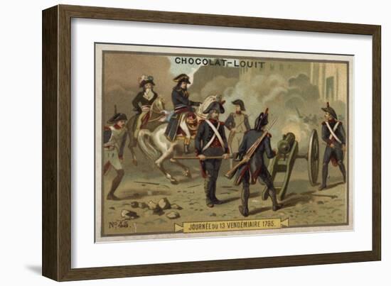 13 Vendemiaire 1795, French Revolution-null-Framed Giclee Print