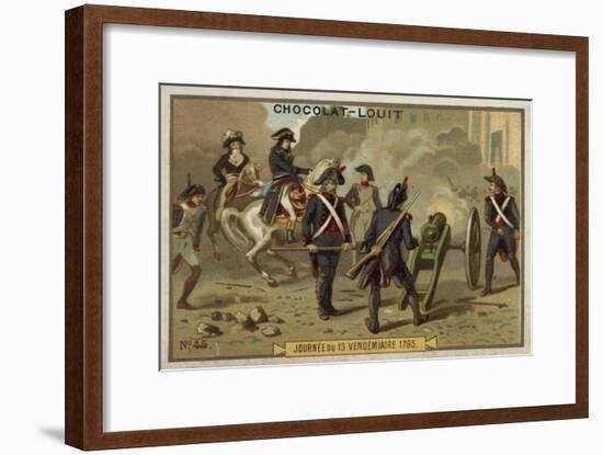 13 Vendemiaire 1795, French Revolution-null-Framed Giclee Print