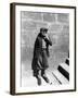 13 Year Old Boy Smoking a Cigarette Butt-Alfred Eisenstaedt-Framed Photographic Print