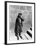 13 Year Old Boy Smoking a Cigarette Butt-Alfred Eisenstaedt-Framed Photographic Print