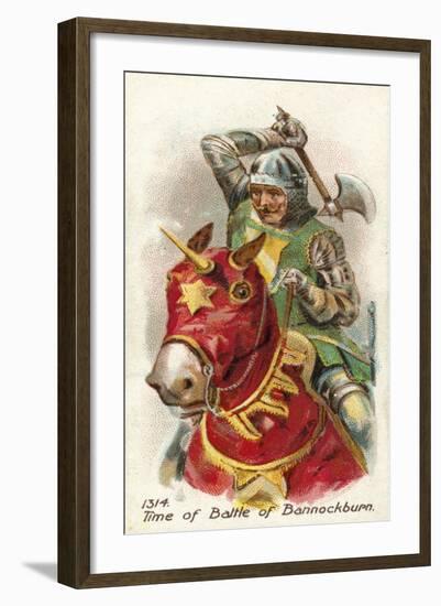 1314, Time of Battle of Bannockburn-null-Framed Giclee Print