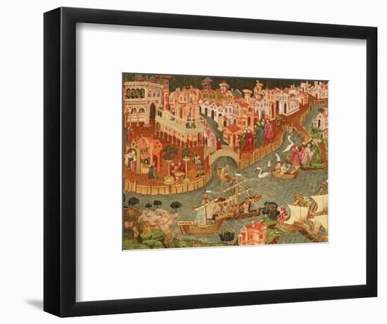 1338 Depiction of Venice-null-Framed Giclee Print