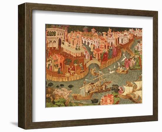 1338 Depiction of Venice-null-Framed Giclee Print