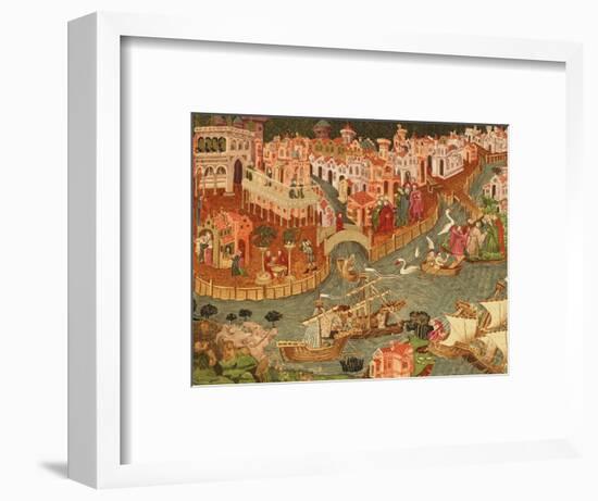 1338 Depiction of Venice-null-Framed Giclee Print