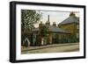 135 to 139 Oval Road: Croydon's Smallest Houses, 1921-Evacustes Arthur Phipson-Framed Giclee Print