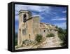 13th Century Church in the Village of Oppede Le Vieux, in the Luberon, Provence, France, Europe-Thouvenin Guy-Framed Stretched Canvas