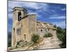 13th Century Church in the Village of Oppede Le Vieux, in the Luberon, Provence, France, Europe-Thouvenin Guy-Mounted Photographic Print