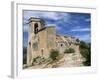 13th Century Church in the Village of Oppede Le Vieux, in the Luberon, Provence, France, Europe-Thouvenin Guy-Framed Photographic Print
