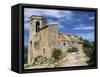 13th Century Church in the Village of Oppede Le Vieux, in the Luberon, Provence, France, Europe-Thouvenin Guy-Framed Stretched Canvas