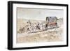 13th Century Horse Drawn Ladies' Carriage, 1886-Armand Jean Heins-Framed Giclee Print