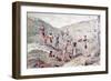 13th Century Hunting Party with Porters, 1886-Armand Jean Heins-Framed Giclee Print