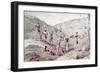 13th Century Hunting Party with Porters, 1886-Armand Jean Heins-Framed Giclee Print