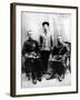 13th Dalai Lama, Sir Charles Bell and Maharaj Kumar Sidkeong Trul-Ku, 1910-English Photographer-Framed Photographic Print