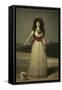 13th Duchess of Alba-Francisco de Goya-Framed Stretched Canvas