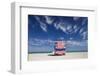 13Th Street Lifeguard Station on Miami Beach-Jon Hicks-Framed Photographic Print