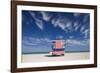 13Th Street Lifeguard Station on Miami Beach-Jon Hicks-Framed Photographic Print