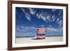 13Th Street Lifeguard Station on Miami Beach-Jon Hicks-Framed Photographic Print