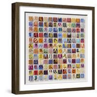 144 Old Masters' Feet, 2016-Holly Frean-Framed Premium Giclee Print