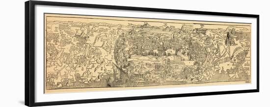 1486, Israel, Jordania, Palestinian Territories-null-Framed Premium Giclee Print