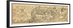 1486, Israel, Jordania, Palestinian Territories-null-Framed Premium Giclee Print