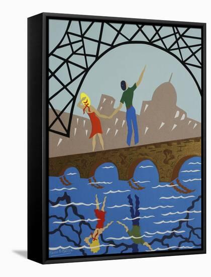14COP-Pierre Henri Matisse-Framed Stretched Canvas