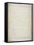 14th Amendment to U.S. Constitution: Civil Rights Passed June 13, 1866, Ratified July 9, 1868-null-Framed Stretched Canvas