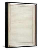 14th Amendment to U.S. Constitution: Civil Rights Passed June 13, 1866, Ratified July 9, 1868-null-Framed Stretched Canvas